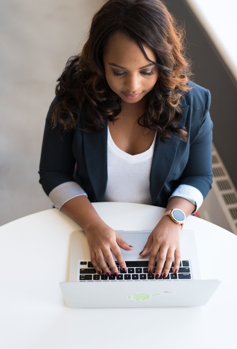 woman in office